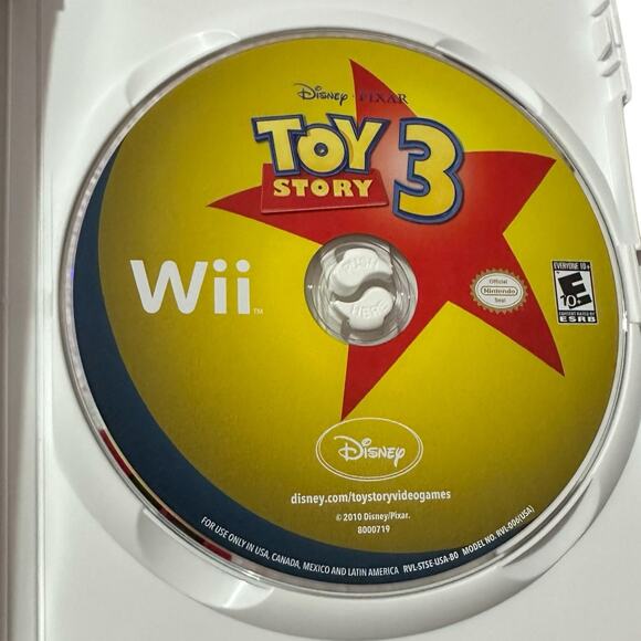 Toy Story 3 Nintendo Wii Video Game With Manual Untested - Picture 9 of 11